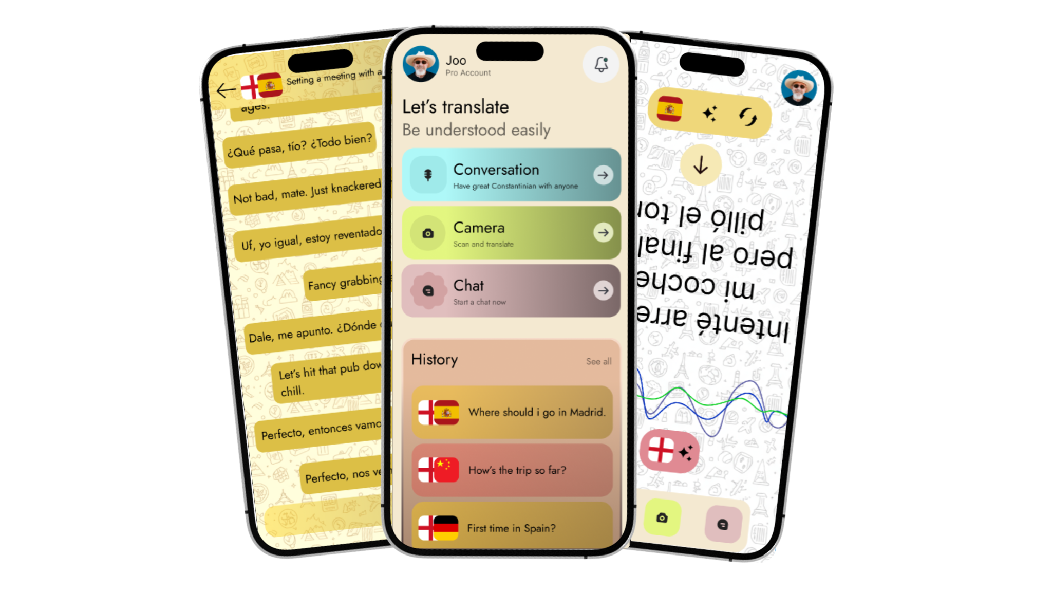 Locale App Screenshots